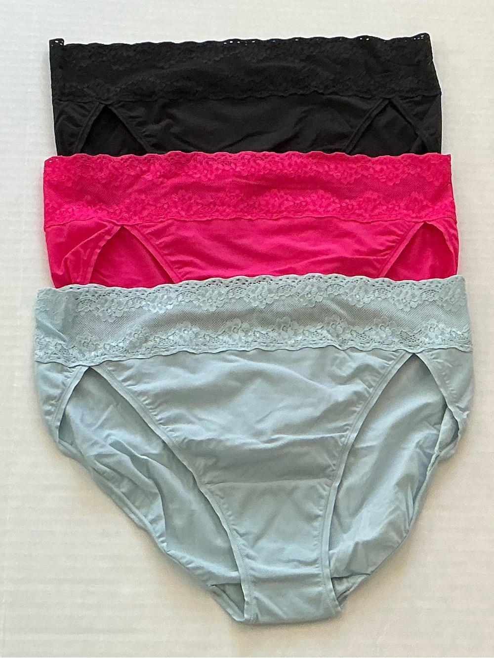 (3) NATORI Bliss Perfection One Size French Bikini